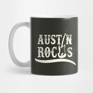 Austin rocks_light color Mug